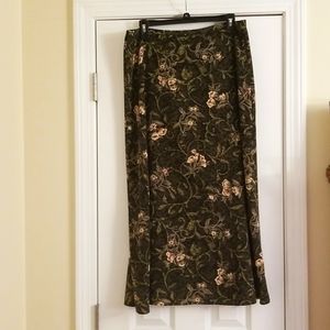 Floral Maxi Skirt